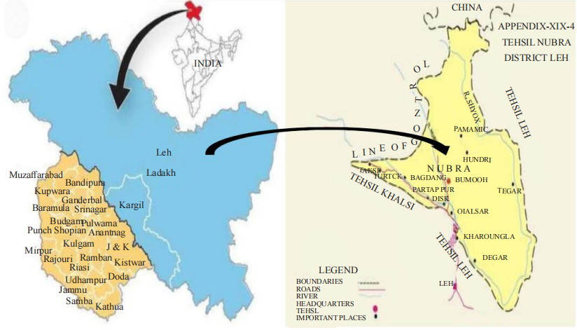 A Pragmatic Approach to Study Vulnerability Using Livelihood Vulnerability Index: A Case Study from Cold Desert of Nubra Valley, Ladakh (Himalaya)