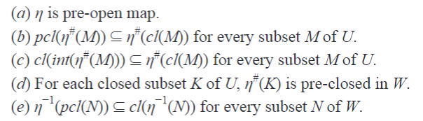 New Type of Characterizations of Pre-Open (Closed and Continuous) Mappings