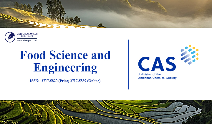 Food Science and Engineering Now Indexed in CAS Database