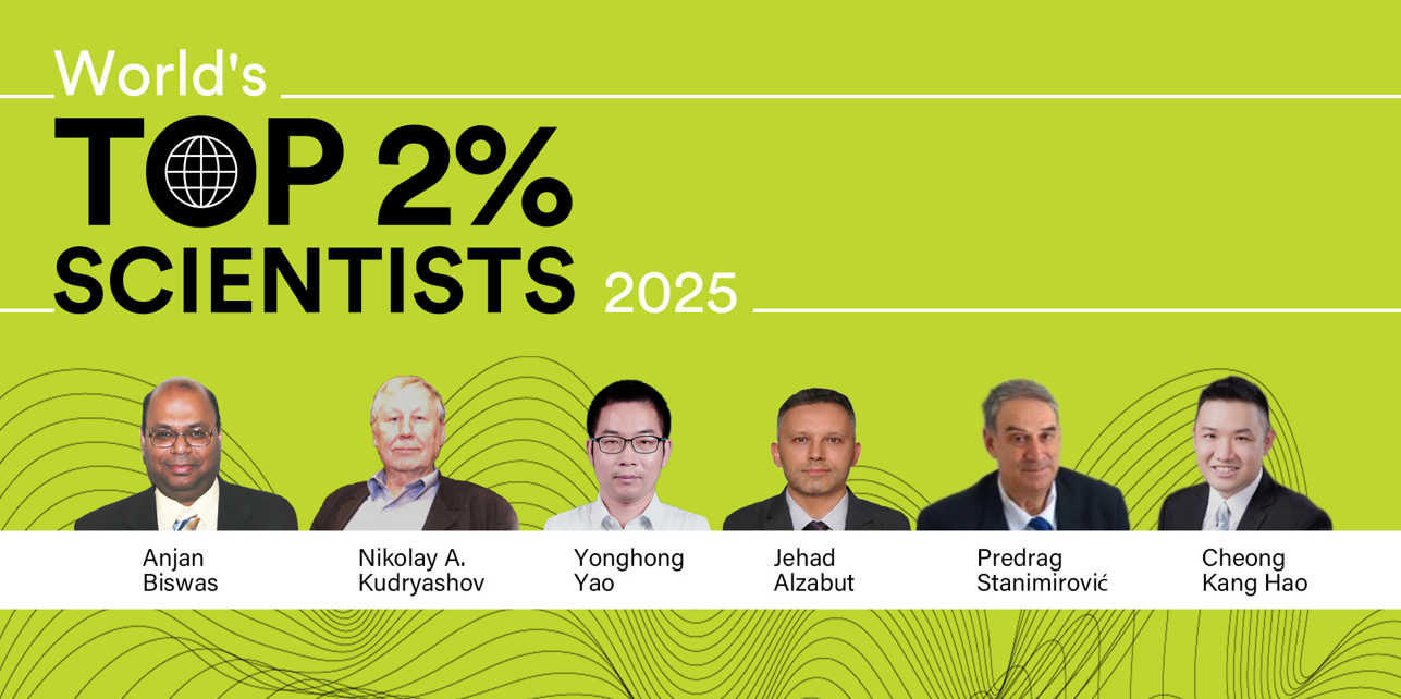 Celebrating CM Editorial Board Members Recognized in the World's Top 2% Scientists 2025