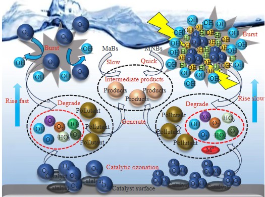 Micro-Nano Bubbles Coupled with Ozone Catalyzed Oxidation for the Treatment of Organic Wastewater: A Review