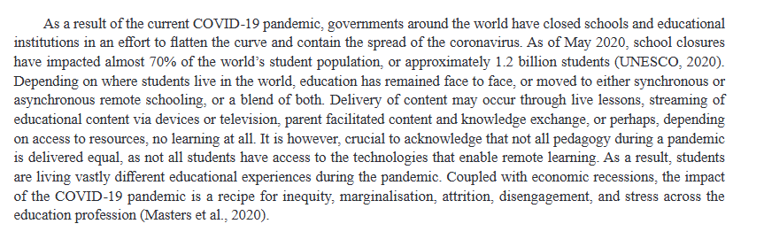 Teacher Wellbeing During a Pandemic: Surviving or Thriving?